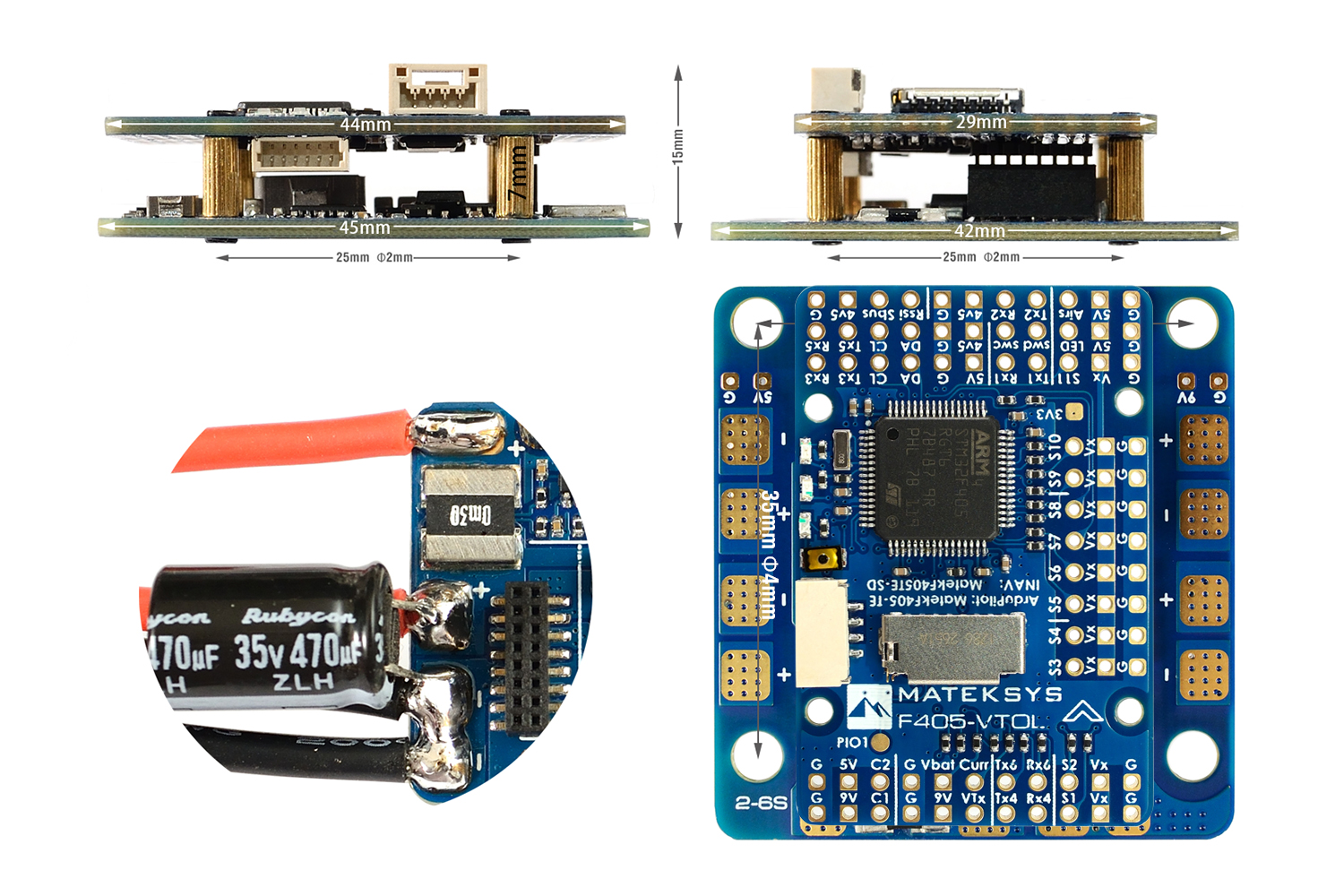 Flugsteuerung-Matek-F405-VTOL-mit-Barometer-OSD-MicroSD-Karte-und-Blackbox-fuumlr-2-6S-LiPo-geeignet-1989013-8